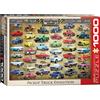 Empireposter puzzle da 1000 pezzi - Puzzle - Camioncino americano + set di 3 accessori per puzzle DeLuxe