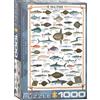 Empireposter puzzle da 1000 pezzi - puzzle - pesce di mare + set deluxe di 3 accessori per puzzle