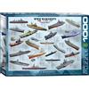 Empireposter puzzle da 1000 pezzi - Puzzle - Navi da guerra storiche della 2a guerra mondiale + cornice in alluminio per 1000 pezzi