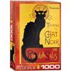 Empireposter puzzle da 1000 pezzi - Puzzle - Steinlen - Chat Noir - black tomcat + set di 3 accessori per puzzle DeLuxe