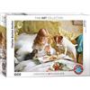 Empireposter puzzle da 1000 pezzi - Puzzle - Tension at Morning Prayer di Burton Barber + Cornice in alluminio per puzzle da 1000 pezzi