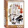 Empireposter puzzle da 1000 pezzi - Puzzle - Strumenti dell'orchestra + cornice in alluminio per 1000 pezzi