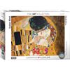 Empireposter puzzle da 1000 pezzi - Puzzle - Gustav Klimt - Il dettaglio del bacio + set di 3 pezzi DeLuxe Accessori per puzzle