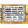 Empireposter puzzle da 1000 pezzi - Puzzle - Sviluppo della ferrovia + Puzzle telaio in alluminio da 1000 pezzi