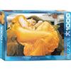 Empireposter puzzle da 1000 pezzi - Puzzle - Flaming June di Frederic Lord Leighton + set di 3 pezzi DeLuxe Accessori per puzzle