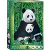 Empireposter puzzle da 1000 pezzi - Puzzle - Panda Bear & Baby + Puzzle cornice in alluminio per 1000 pezzi