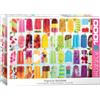 Empireposter puzzle da 1000 pezzi - Puzzle - Arcobaleno di ghiaccioli + Cornice in alluminio per puzzle da 1000 pezzi