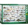 Empireposter puzzle da 1000 pezzi - Puzzle - Aerei storici della 1a guerra mondiale + cornice in alluminio per 1000 pezzi