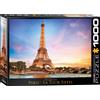 Empireposter puzzle da 1000 pezzi - Puzzle - Parigi con Torre Eiffel + cornice in alluminio per puzzle da 1000 pezzi