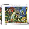 Empireposter puzzle da 1000 pezzi - Puzzle - Picasso - Paesaggio mediterraneo + cornice in alluminio per puzzle da 1000 pezzi