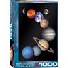 Empireposter puzzle da 1000 pezzi - Puzzle - Sistema solare NASA Fotografia spaziale + cornice in alluminio per 1000 pezzi