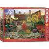 Empireposter puzzle da 1000 pezzi - Puzzle - Romatic Old Town di Dominic Davison + Cornice in alluminio per puzzle da 1000 pezzi