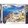 Empireposter puzzle da 1000 pezzi - Puzzle - Oia Santorini Grecia + Set di 3 accessori per puzzle