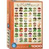 Empireposter puzzle da 1000 pezzi - Puzzle - Erbe e spezie + Puzzle cornice in alluminio per 1000 pezzi