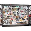 Empireposter puzzle da 1000 pezzi - Puzzle - Il mondo delle macchine fotografiche + set di 3 accessori per puzzle DeLuxe