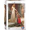 Empireposter puzzle da 1000 pezzi - Puzzle - Il cavalierato di Edmund Blair Leighton + Cornice in alluminio per puzzle da 1000 pezzi