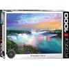 Empireposter puzzle da 1000 pezzi - Puzzle - Cascate del Niagara di notte + cornice in alluminio per puzzle da 1000 pezzi