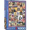 Empireposter puzzle da 1000 pezzi - Puzzle - Antichi manifesti della guerra mondiale + cornice in alluminio per puzzle da 1000 pezzi