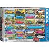 Empireposter puzzle da 1000 pezzi - Puzzle - Volkswagen Beetle - ampiamente viaggiato + cornice in alluminio per 1000 pezzi