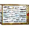 Empireposter puzzle da 1000 pezzi - Puzzle - Aerei storici della seconda guerra mondiale + cornice in alluminio per 1000 pezzi