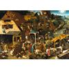 Grafika Puzzle Brueghel Pieter Kunst I proverbi olandesi 2000 pezzi