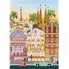 Pieces & Peace - Puzzle "Barcelona" - 1000 pezzi