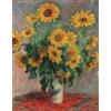 D-Toys Puzzle Art Monet Sunflowers 1000 pezzi scatola di cartone