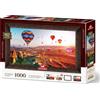 ART PUZZLE Puzzle con cornice e colla 3in1 Palloncini sulla Cappadocia 1000 pezzi