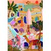 Pieces & Peace Pezzi & Pace Puzzle Villaggio Nubiano 1000 Teile bunt