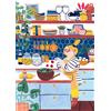Pieces & Peace Pezzi & Pace Puzzle Cucina 1000 pezzi puzzle colorati e divertenti