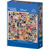 Hachette Puzzles Puzzle 1000 pezzi Hachette Who's Who Disney