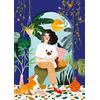Pieces & Peace Pezzi del Puzzle & Pace - Giardino Blu - 1000 pezzi
