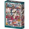 Bluebird Pieces & Peace - Puzzle "Libreria natalizia" - 1000 pezzi