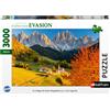 Nathan 3000-Piece Puzzle - The Village of Santa Magdalena by Loic Lagarde - Ages 14+ - Perfect Fit - Escape Collection - 12001871
