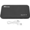 Gistuch Router portatile 5G con hotspot mobile e WiFi 6, dotato di slot per scheda SIM, ideale per l'uso domestico e in viaggio; supporta fino a 16 dispositivi; batteria da 6100 mAh