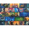 New York Puzzle Company - Puzzle collage di Harry Potter, 1000 pezzi