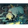 New York Puzzle Company - Tier-Puzzle - Cena a tarda notte - 1000 pezzi