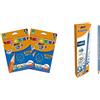 Bic Kids Evolution Ecolutions Matite Per Colorare, Colori Assortiti, 2 Pacchi Da 18 & Evolution Triangle Matite, Confezione Da 12