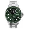 Withings Smartwatch Withings Scanwatch Horizon SpO2 sportivo GPS 43mm Verde/Argento [IZWWHOGR]