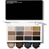 TUOSHITONG Palette di ombretti per trucco in 12 colori, palette di ombretti con pigmenti glitterati opachi nude naturali, nero, grigio, oro, marrone, 12 tonalità ultra pigmentate, formula impermeabile e