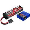 Traxxas 2985-3S - Pacchetto completo, batteria LiPo 2872X 3S e caricabatterie USB-C 2985