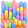 Lavwix 180 uova di Pasqua color pastello, 6,1 cm, in plastica, vuote, colorate, per caccia di Pasqua, riempitivi per cestini pasquali, dolcetti, bomboniere, forniture per premi in classe
