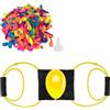 Shyllin Fionda a Palloncino d'Acqua 300-yard, Catapulta per Bombe d'Acqua per 3 Persone, Con 200 Palloncini d'acqua, Gioco di Palline, Adatto per Esterni, Feste in Spiaggia (Giallo)