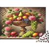 MZLPRWGQKTFD Composizione di Frutta Puzzle per Adulti Puzzle 1000 Pezzi Scena Floreale Gioco di Puzzle 1000 Pezzi Relax Decorazione Casa 38x26cm/1000pcs