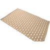 Casa Service ARNO Tappeto Cotone, 50x80cm, Lavabile, per Bagno e Cucina, Antiscivolo (Beige)