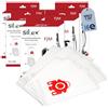ANAKEL HOME Silex Pacco 5 Confezioni di Sacchetti per Aspirapolvere Compatibili con Miele FJM Serie S2 S3 S4 S5 S6 S7, Complete C1, Compact C1/C | Sistema Multistrato, Include 20 Sacchetti e 10 Filtri