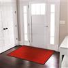 Casa Pura - Tappeto antiscivolo e antipolvere, zerbino per interni ed esterni, lavabile e ultra assorbente, rosso, 90 x 150 cm