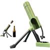 Aubzy Apriscatole a mortaio/cannone con espulsione automatica del tappo, pressione a mani libere. Design per 300ml. Perfetto per home bar, feste e regalo originale per uomo.