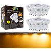 CLAR - Faretti LED Soffitto, GU10 LED 3000K, LED dimmerabile, GU10 Dimmerabile, Luce Calda 3000K, 7W (Pack 10)