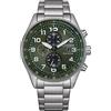 Citizen Orologio Cronografo Eco-Drive Uomini con Cinturino in Acciaio inossidabile